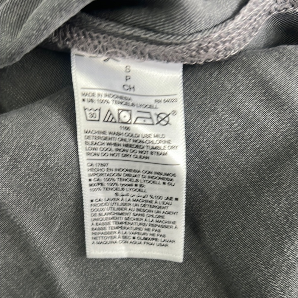 Gray Utility Dress with Pockets - Picture 5 of 8